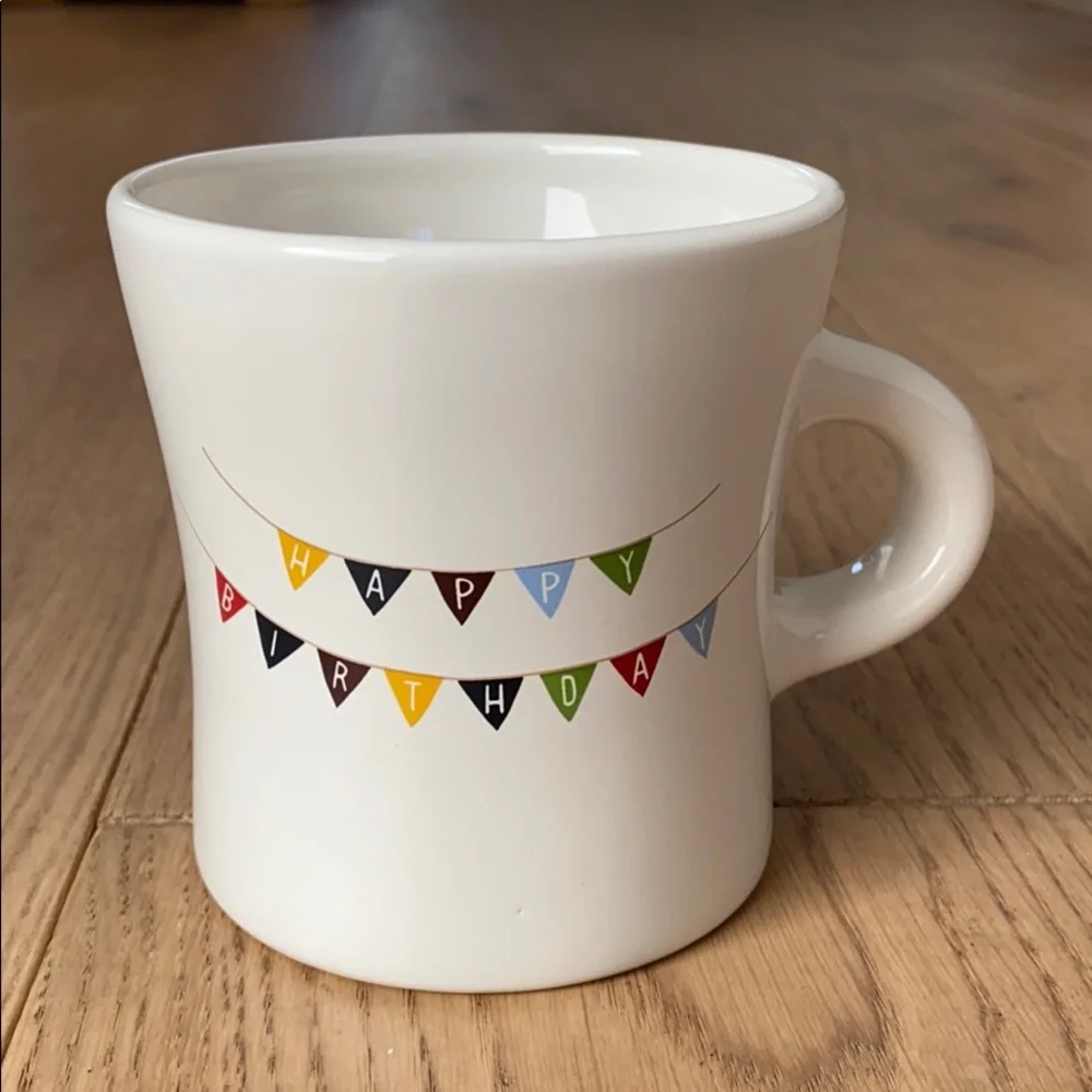 Fishs Eddy & West Elm Birthday Mug